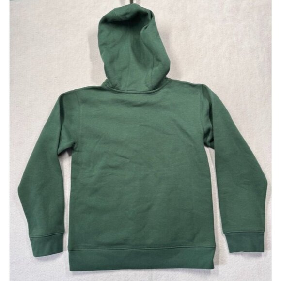 Carhartt Hoodie Sweatshirt Forest Green Hooded Top Logo Youth Boys Girls Medium - Picture 3 of 4